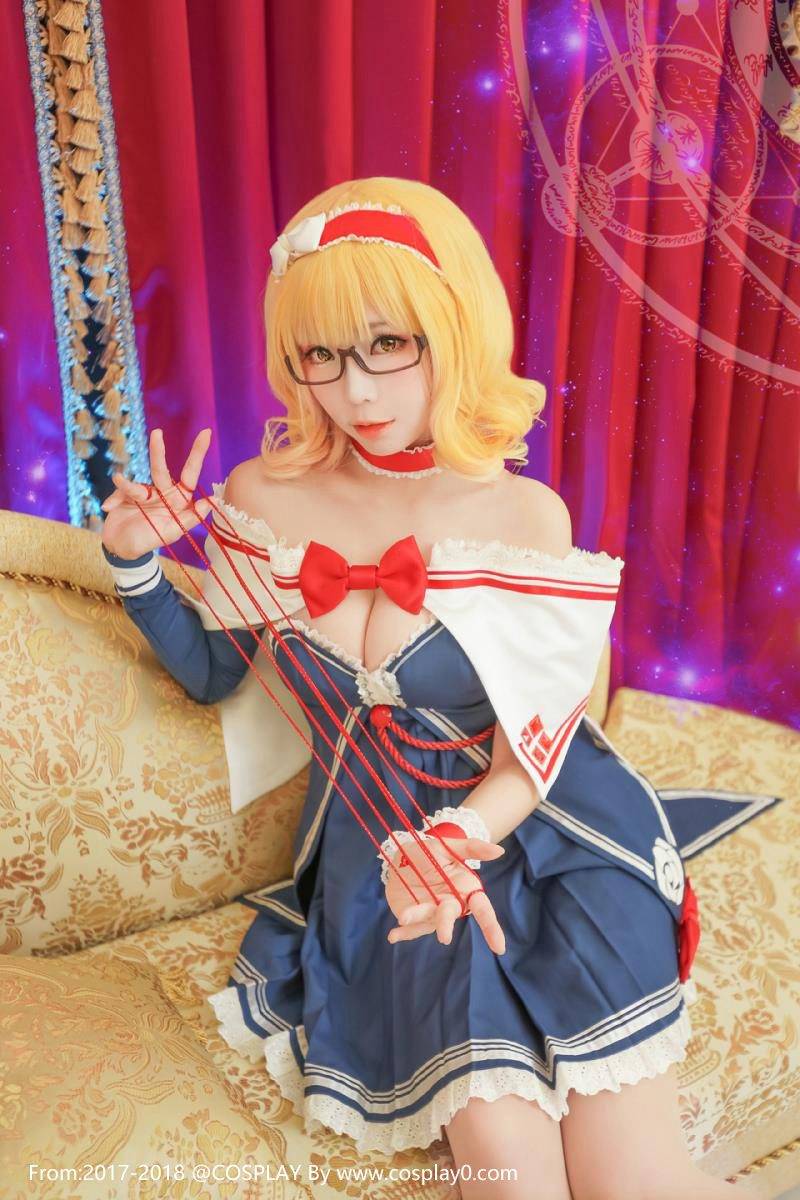 ElyEE子Cosplay爱丽丝·玛格特罗依德肉丝美腿美女写真(图4)