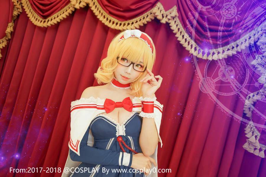 ElyEE子Cosplay爱丽丝·玛格特罗依德肉丝美腿美女写真(图9)