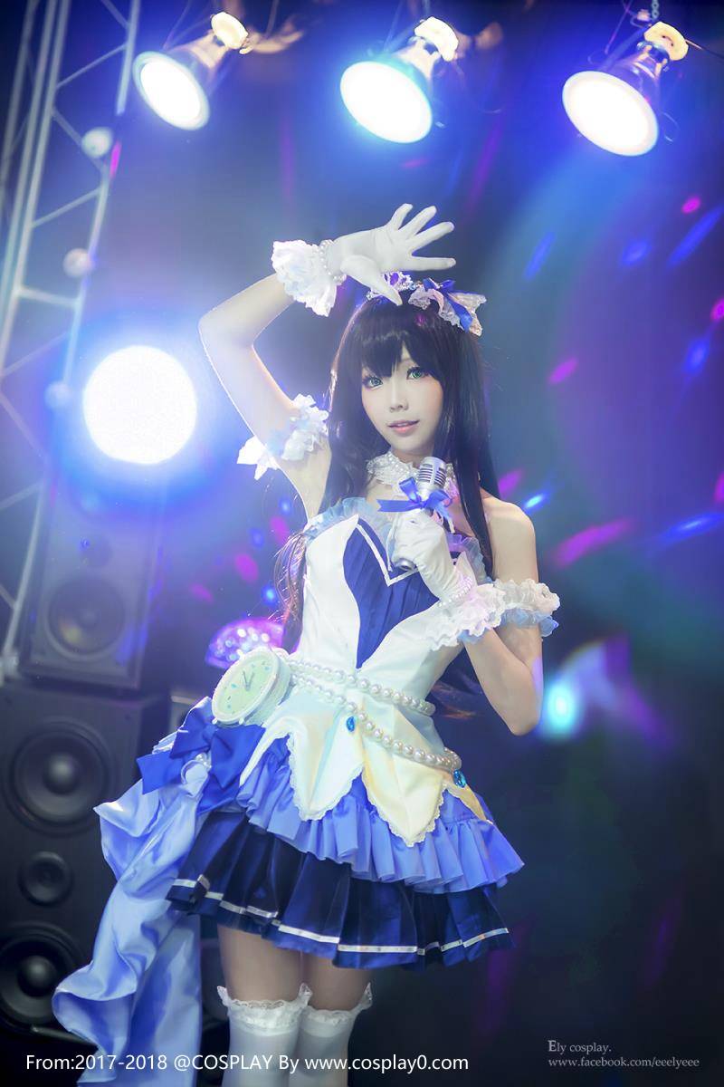ElyEE子Cosplay涩谷凛肉丝萝莉诱惑高清美女写真(图5)