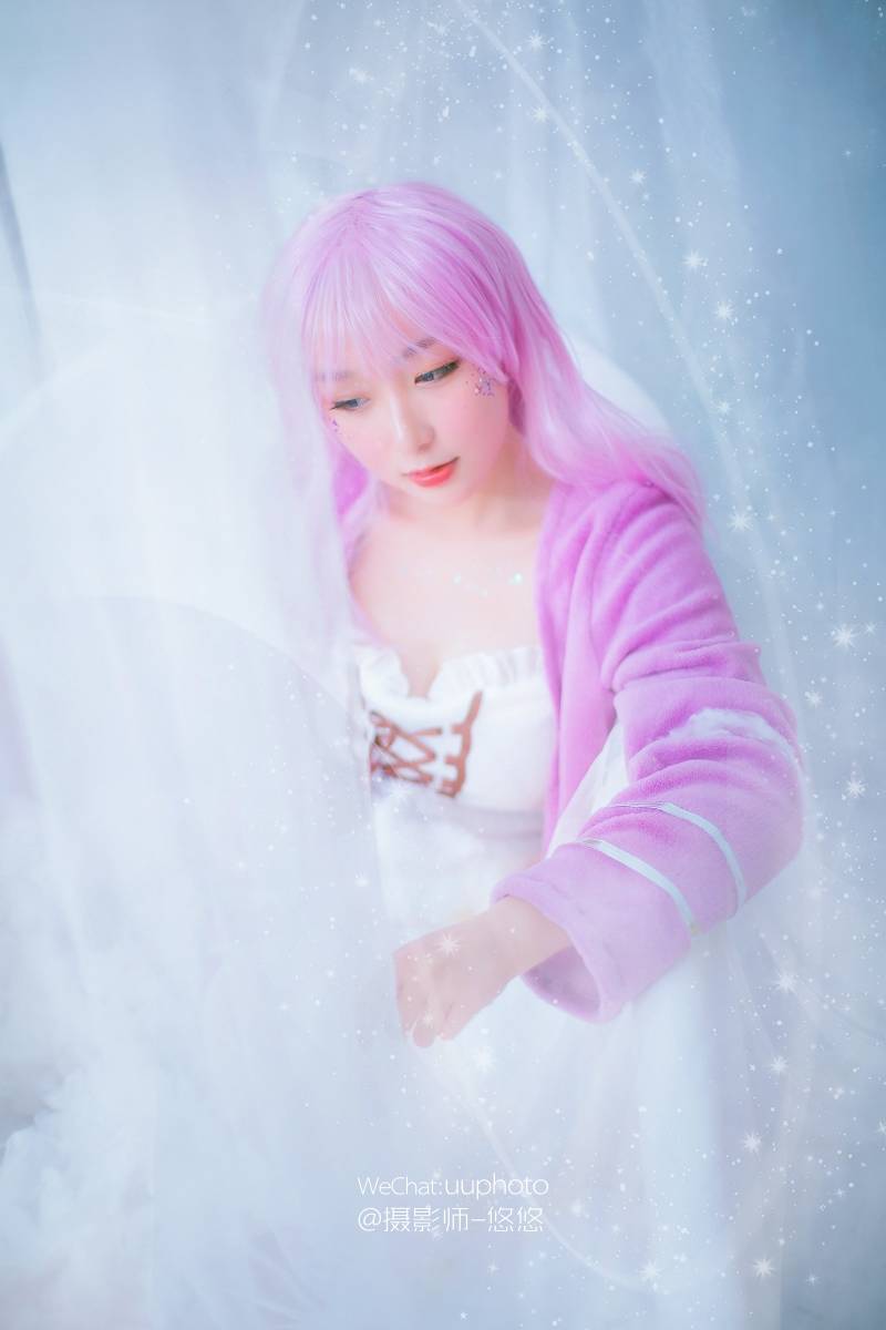 粉嫩美少女扮演neko猫雨乃雅日Cosplay(图2)