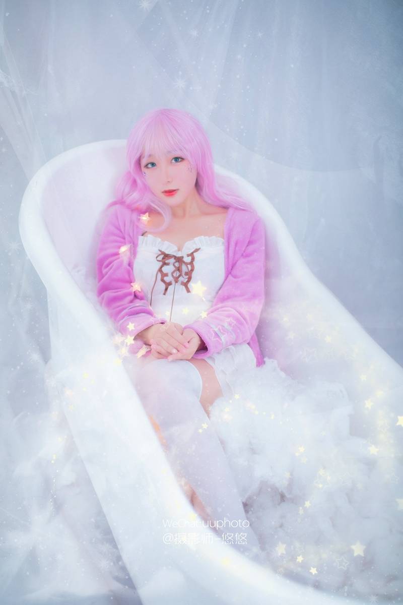 粉嫩美少女扮演neko猫雨乃雅日Cosplay(图3)