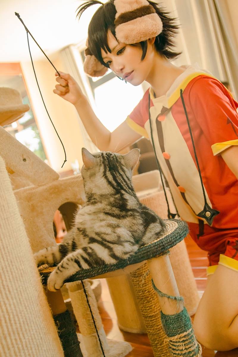 可爱正太小萝莉王者荣耀李元芳居家服Cosplay(图2)
