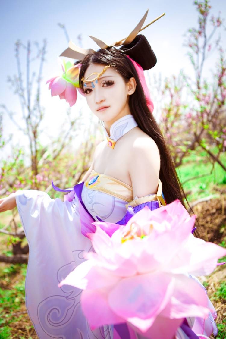 王者荣耀Cos女英雄貂蝉古风美女(图5)