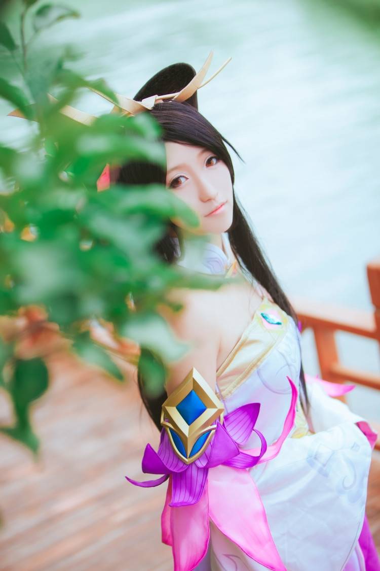 王者荣耀Cos女英雄貂蝉古风美女(图6)