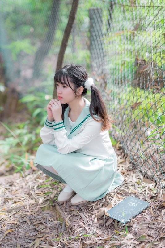 二次元萌妹子学生制服日常JK制服(图5)