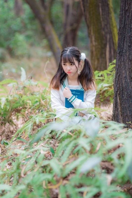 二次元萌妹子学生制服日常JK制服(图4)