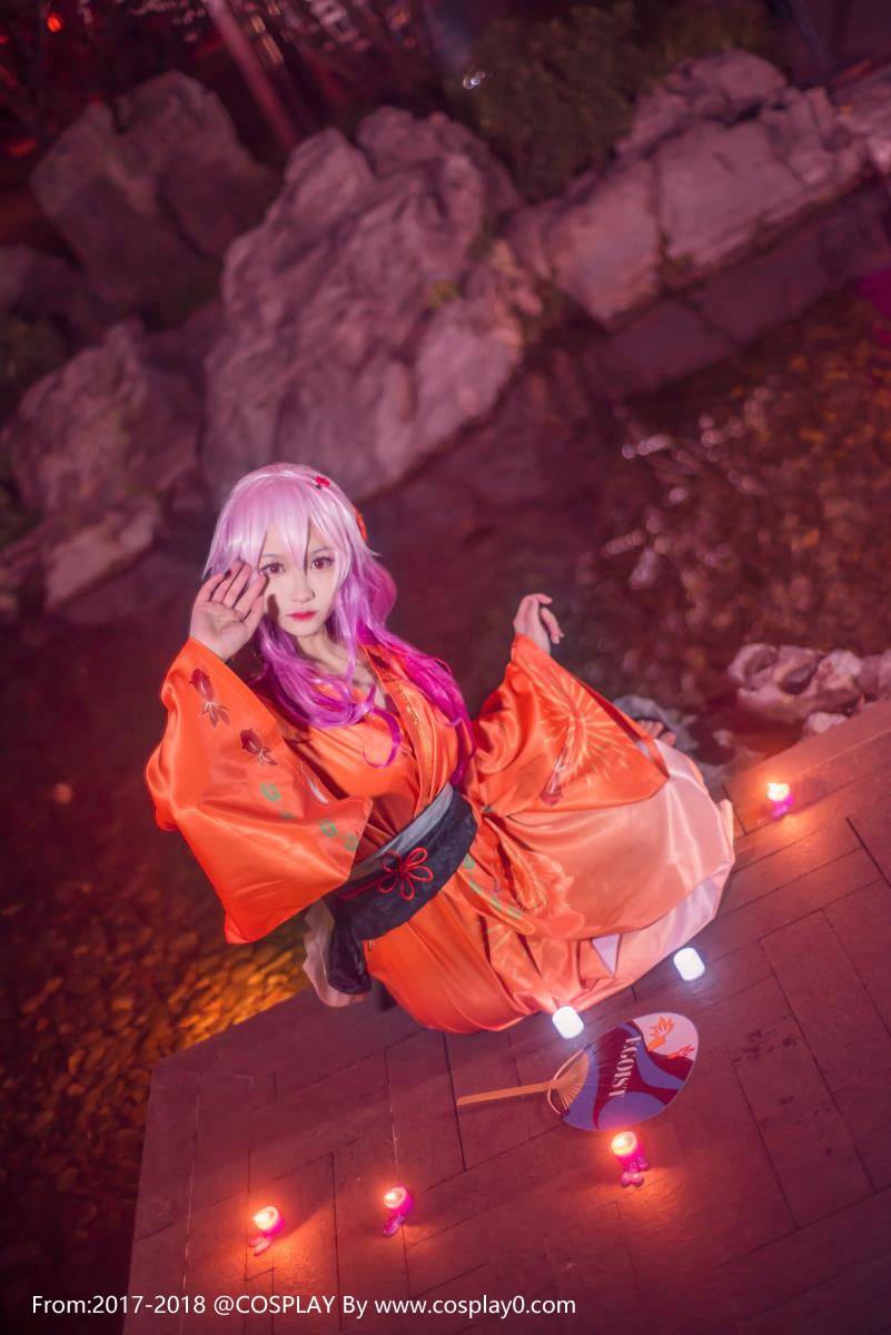 萝莉汐颜玲Cosplay罪恶王冠楪祈和风浴衣同人本子 (图4)