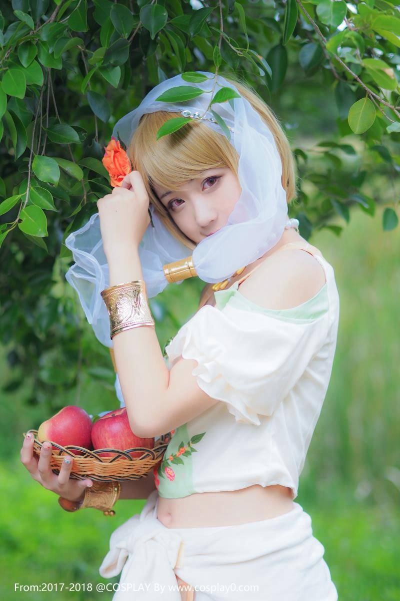 二次元萌妹子LoveLive小泉花阳舞娘Cosplay(图4)