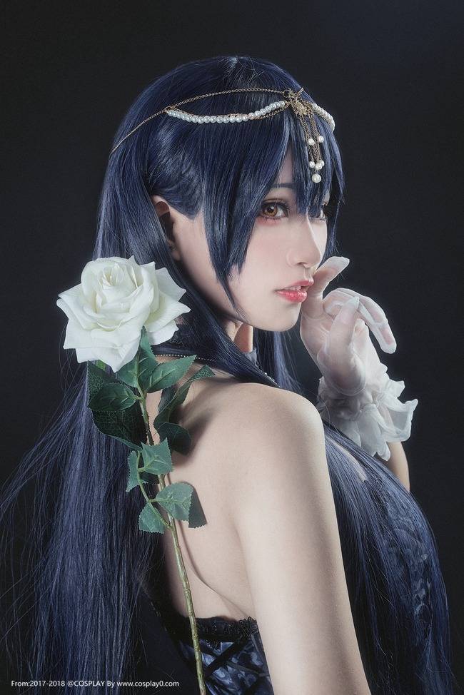 LoveLive缪斯女神园田海未美腿诱惑Cosplay(图6)