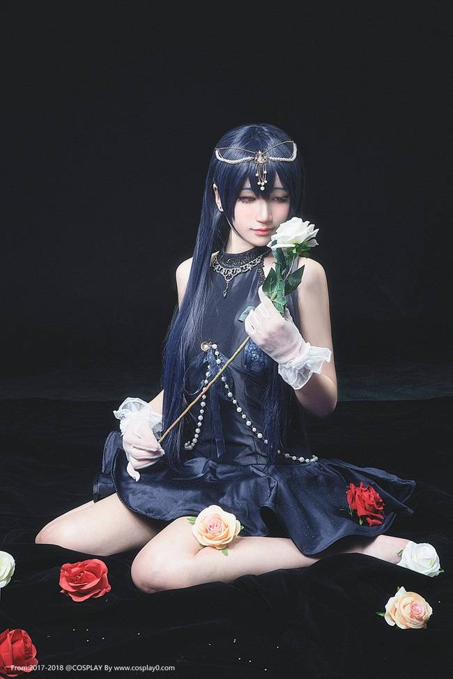 LoveLive缪斯女神园田海未美腿诱惑Cosplay(图7)