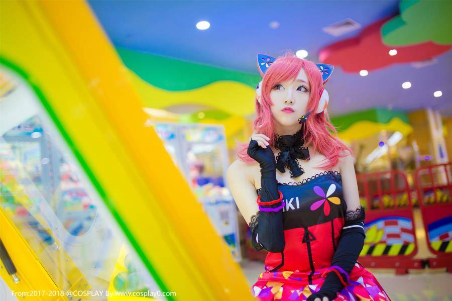 可爱萝莉啾小妍Cosplay西木野真姬电玩觉醒同人本子(图6)