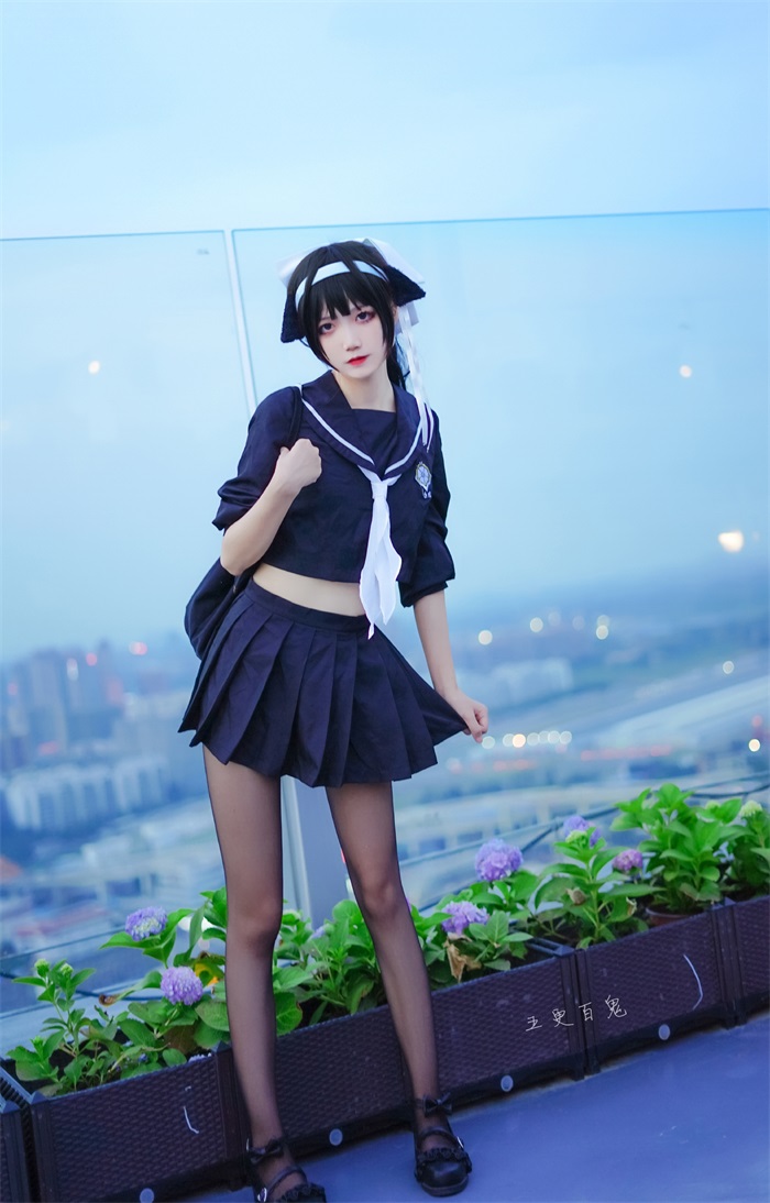 微博红人Coser@五更百鬼 碧蓝航线【14P/60MB】(图2)