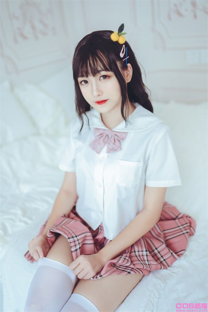 喵糖映画少女写真 VOL.001 过膝白丝【41P/368MB】(图2)