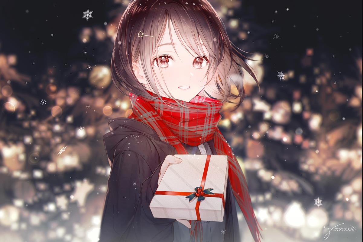 [Pixiv精选] 冬季夜晚的亮点之一！彩灯插画特辑(图9)