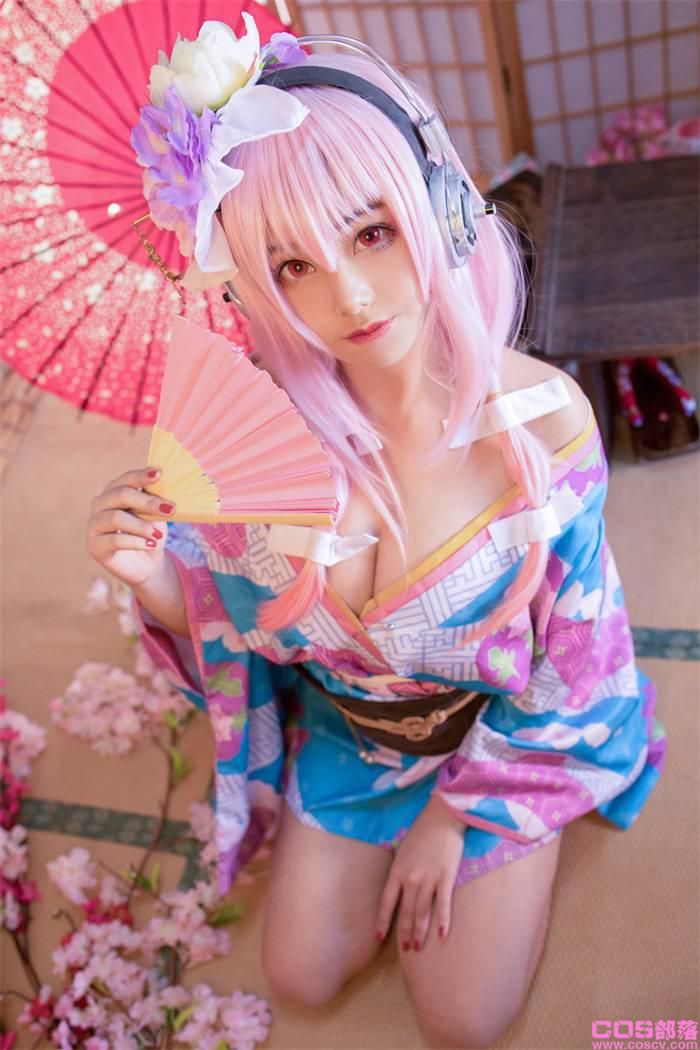 知名动漫博主@蜜汁猫裘 索尼子和服【19P/353MB】(图3)