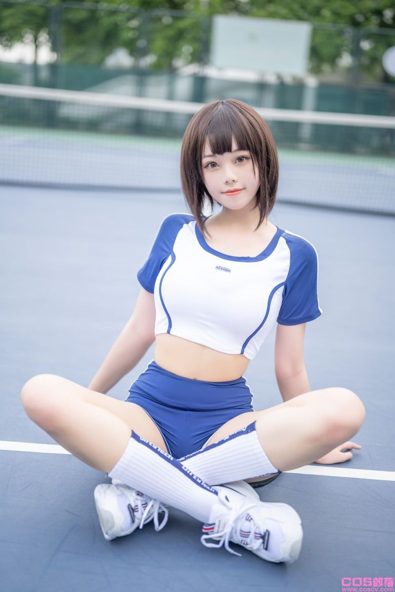 知名动漫博主@蜜汁猫裘 体操服【50P/512MB】(图3)