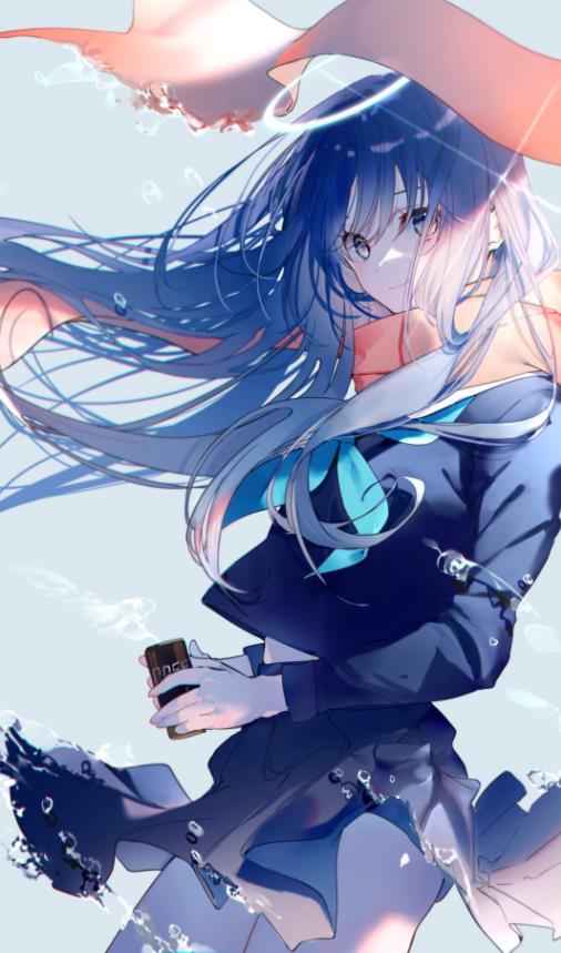 [Pixiv精选] 温暖包覆♡围巾和少女插画特辑(图9)