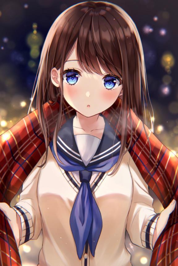 [Pixiv精选] 温暖包覆♡围巾和少女插画特辑(图4)