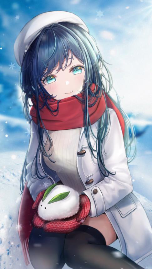 [Pixiv精选] 温暖包覆♡围巾和少女插画特辑(图10)
