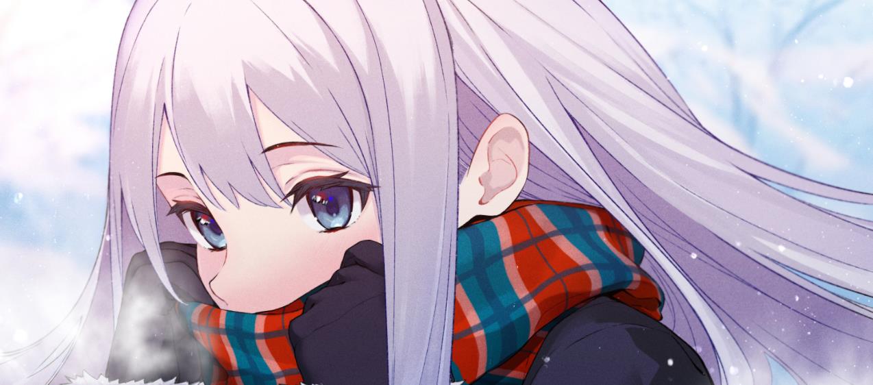 [Pixiv精选] 温暖包覆♡围巾和少女插画特辑(图14)