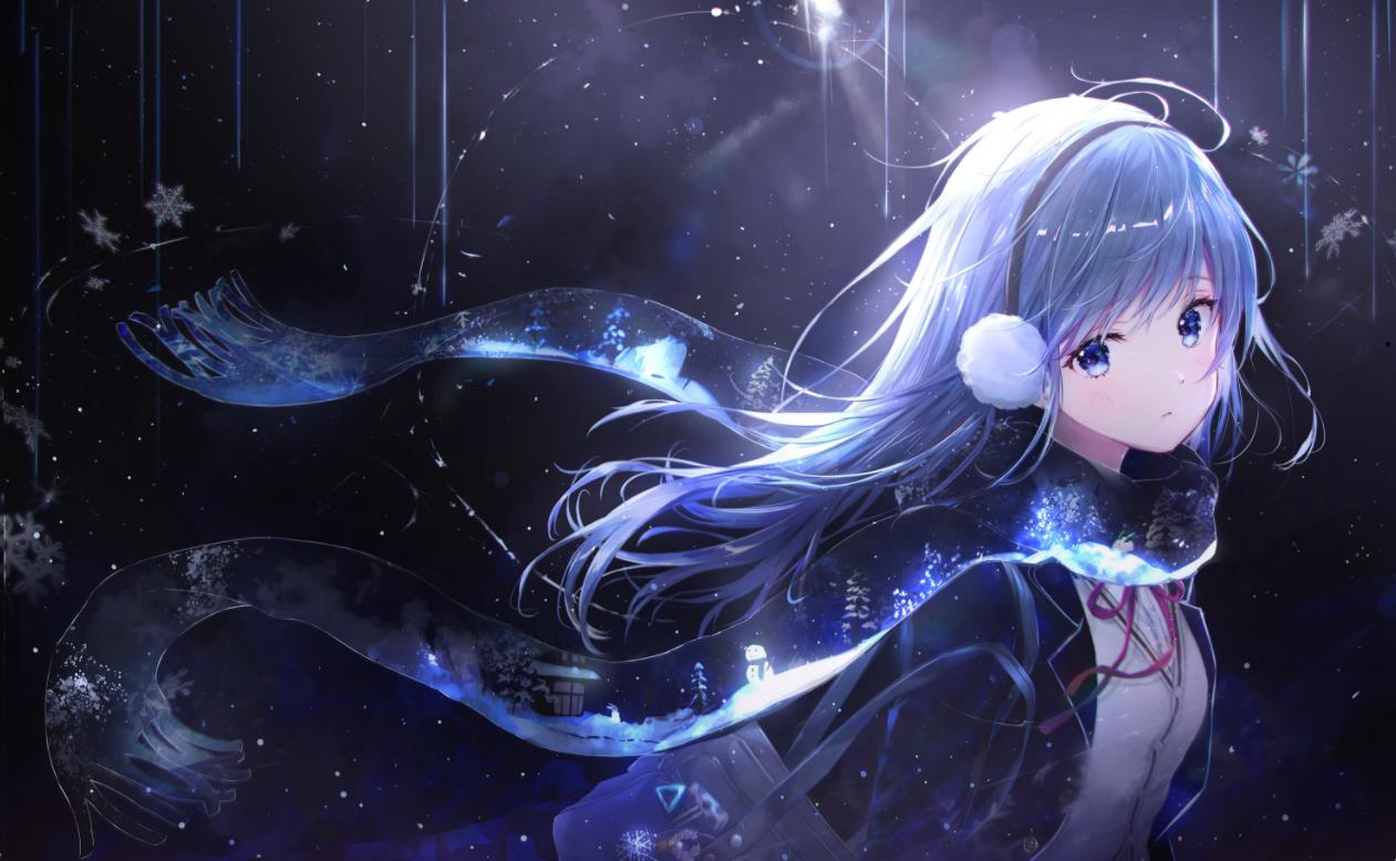 [Pixiv精选] 温暖包覆♡围巾和少女插画特辑(图15)