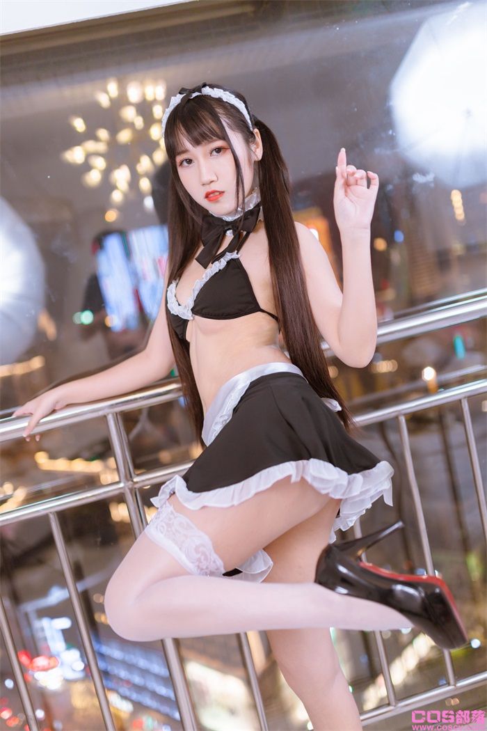 微博人气Coser@抖娘-利世 抖娘×不呆猫女仆【79P/226MB】(图3)