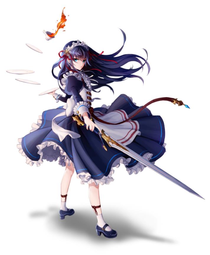 [Pixiv精选] 操着武器来「打扫」。战斗女仆特辑(图3)