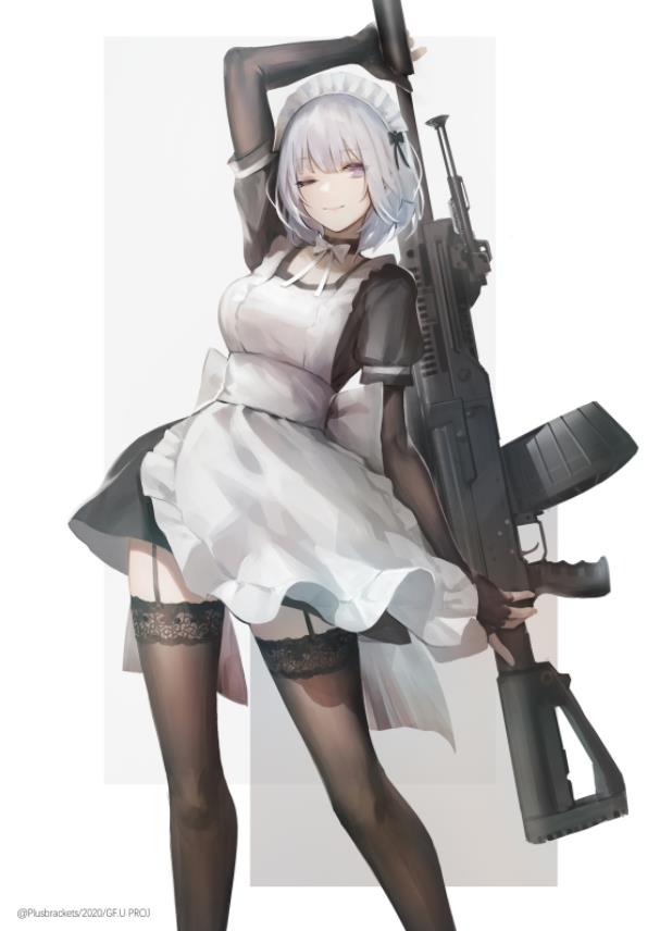 [Pixiv精选] 操着武器来「打扫」。战斗女仆特辑(图2)