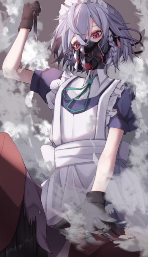 [Pixiv精选] 操着武器来「打扫」。战斗女仆特辑(图13)