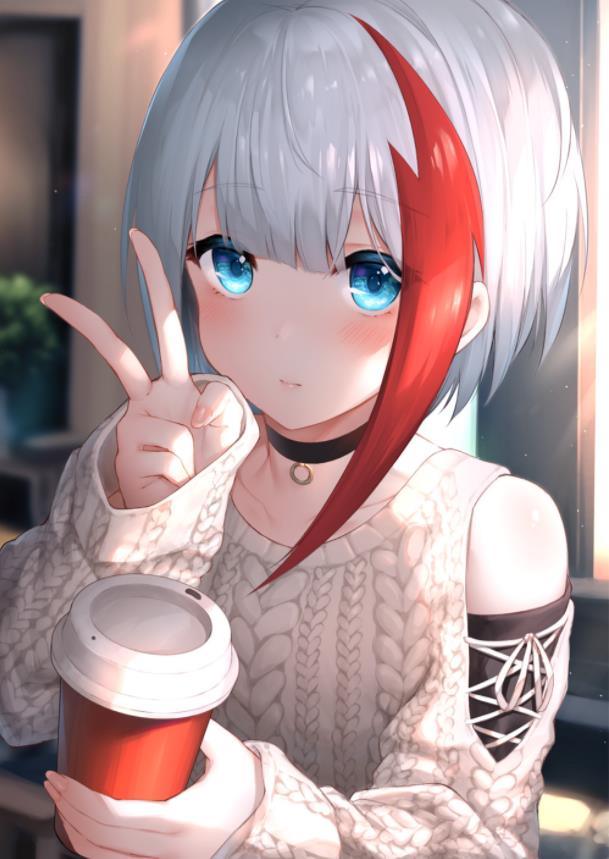 [Pixiv精选] 胜利的证明！V字手势插画特辑(图2)