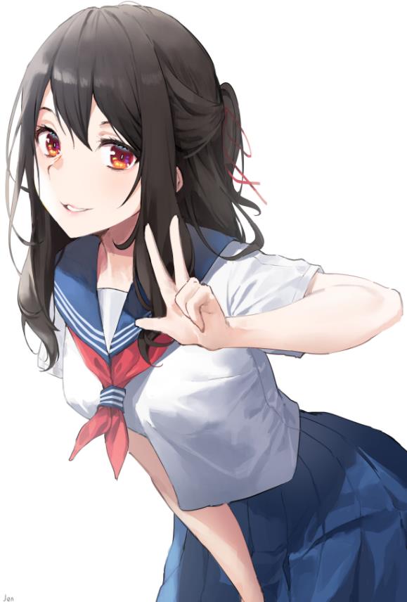 [Pixiv精选] 胜利的证明！V字手势插画特辑(图7)