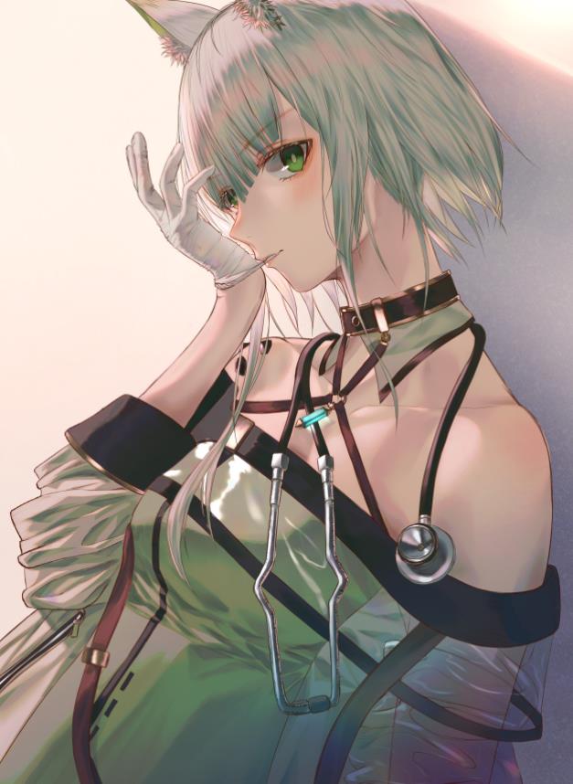 [Pixiv精选] 装点脖根处的凹陷。女孩的锁骨插画特辑(图16)