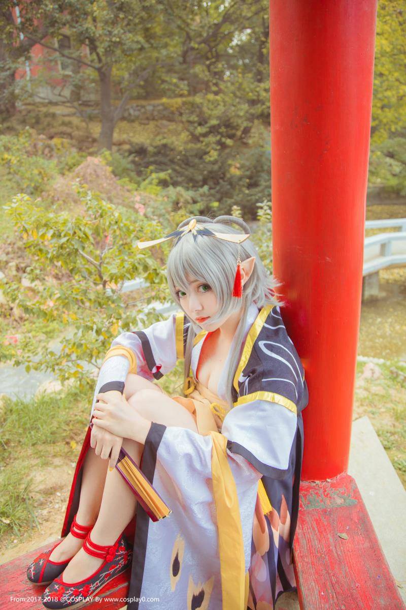 VOCALOID古风汉服兽耳萝莉洛天依Cosplay(图4)