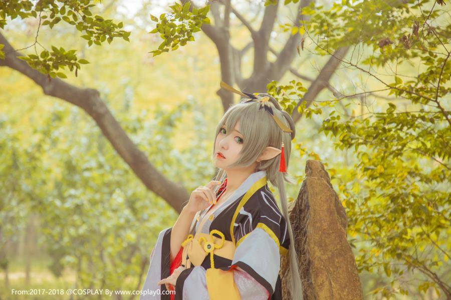 VOCALOID古风汉服兽耳萝莉洛天依Cosplay(图9)
