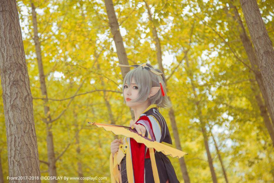 VOCALOID古风汉服兽耳萝莉洛天依Cosplay(图10)