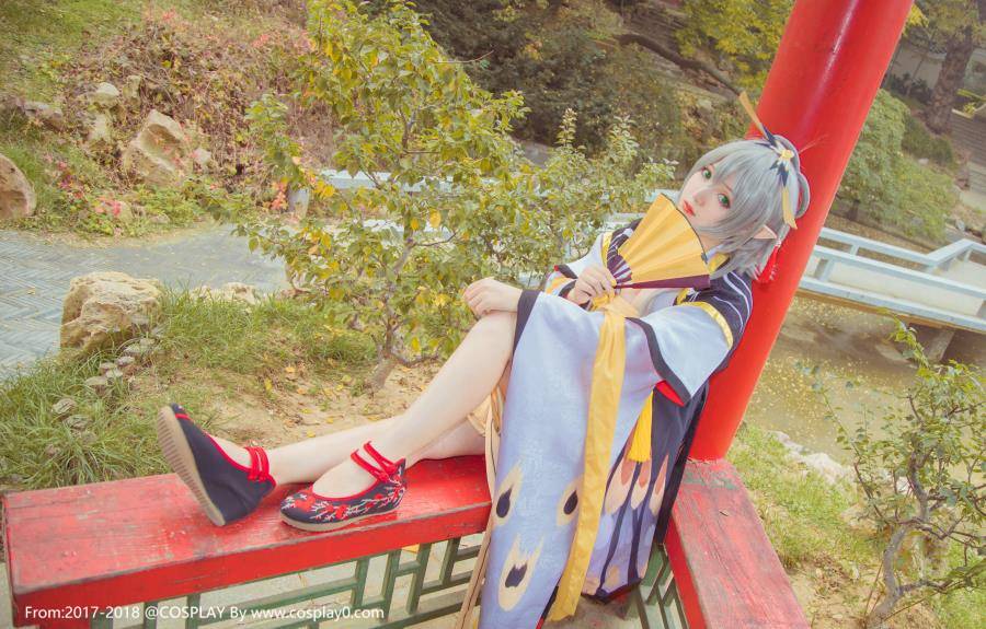VOCALOID古风汉服兽耳萝莉洛天依Cosplay(图11)