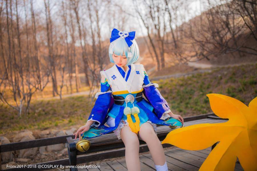 可爱萝莉阴阳师手游莹草Cosplay(图7)