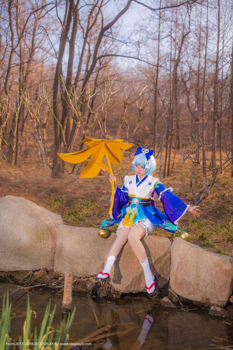 可爱萝莉阴阳师手游莹草Cosplay(图10)