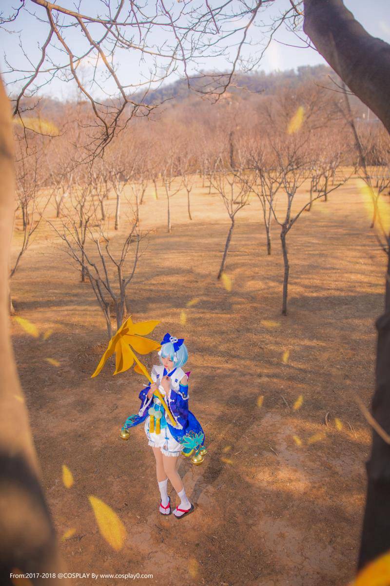 可爱萝莉阴阳师手游莹草Cosplay(图11)