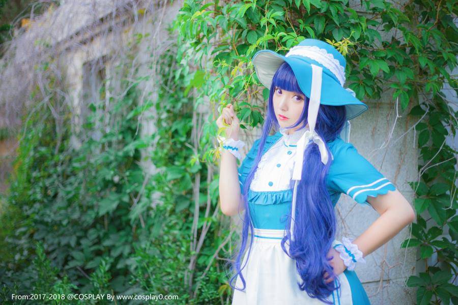 魔卡少女樱大道寺知世同人萝莉洋装Cosplay(图2)