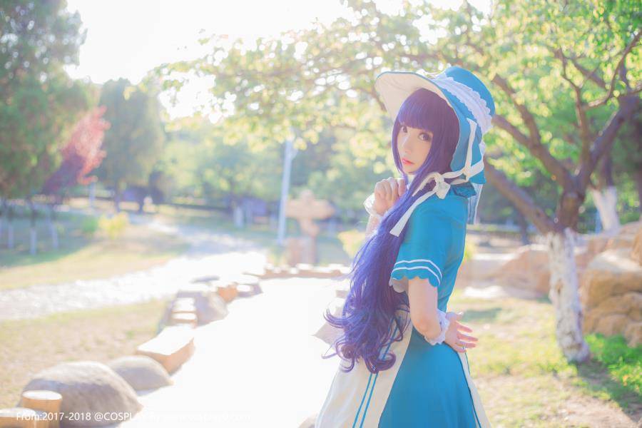 魔卡少女樱大道寺知世同人萝莉洋装Cosplay(图4)
