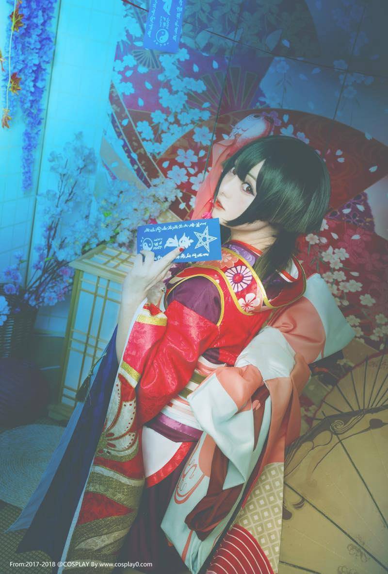 阴阳师神乐古风可爱小萝莉Cosplay(图10)
