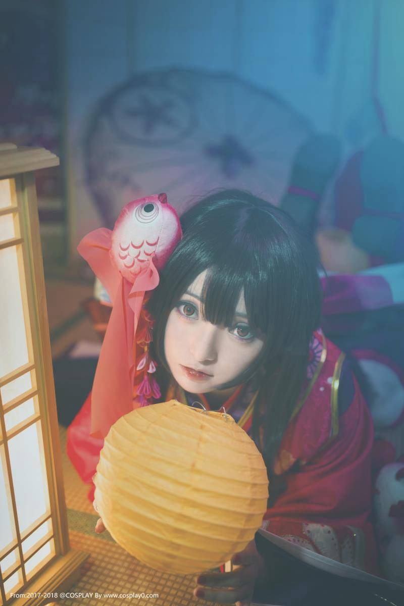 阴阳师神乐古风可爱小萝莉Cosplay(图11)