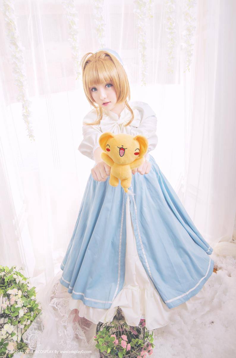 魔卡少女樱木之本樱Cosplay萝莉(图7)