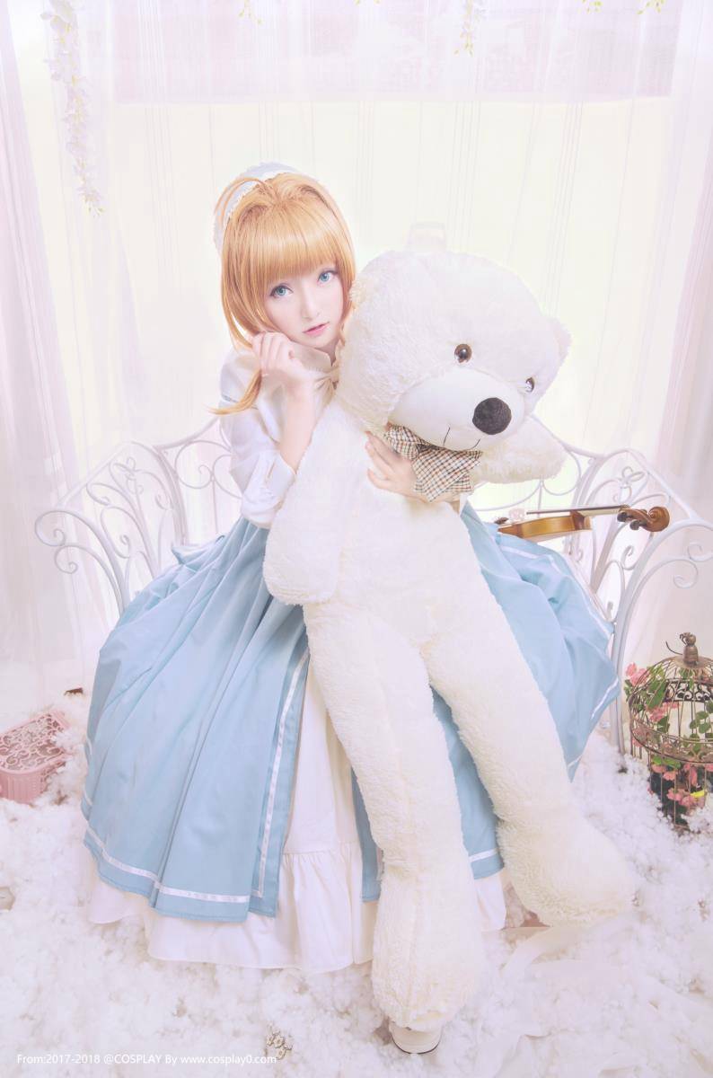 魔卡少女樱木之本樱Cosplay萝莉(图4)