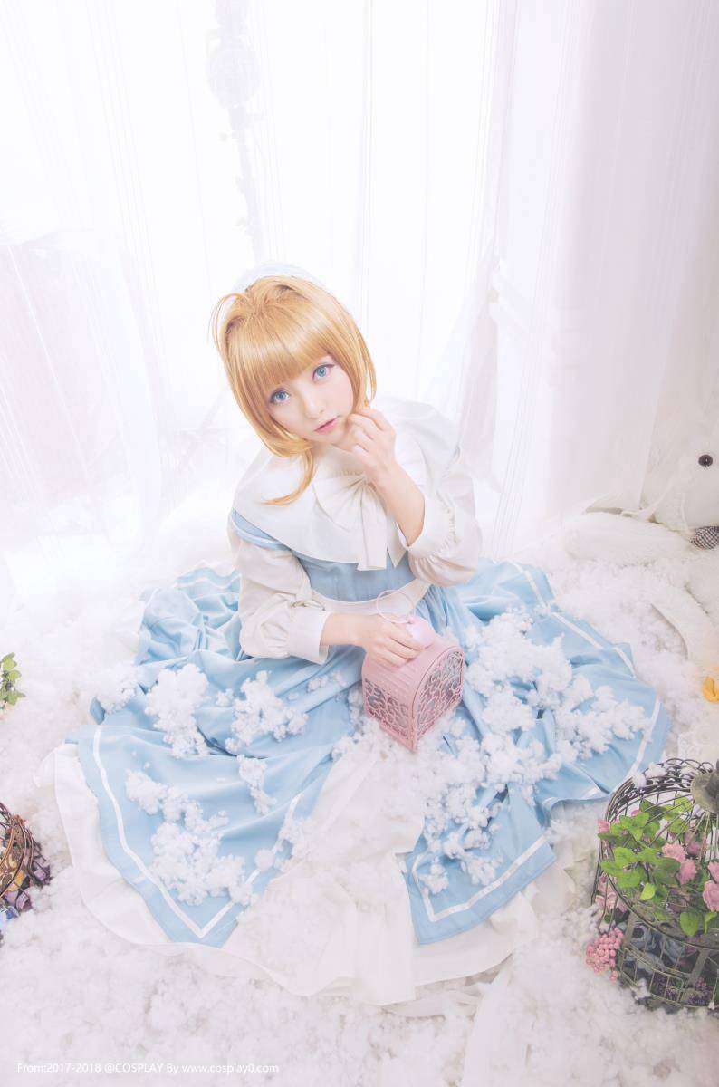 魔卡少女樱木之本樱Cosplay萝莉(图8)