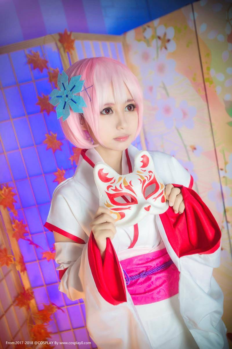 甜美可爱小萝莉拉姆雷姆幼年Cosplay(图2)