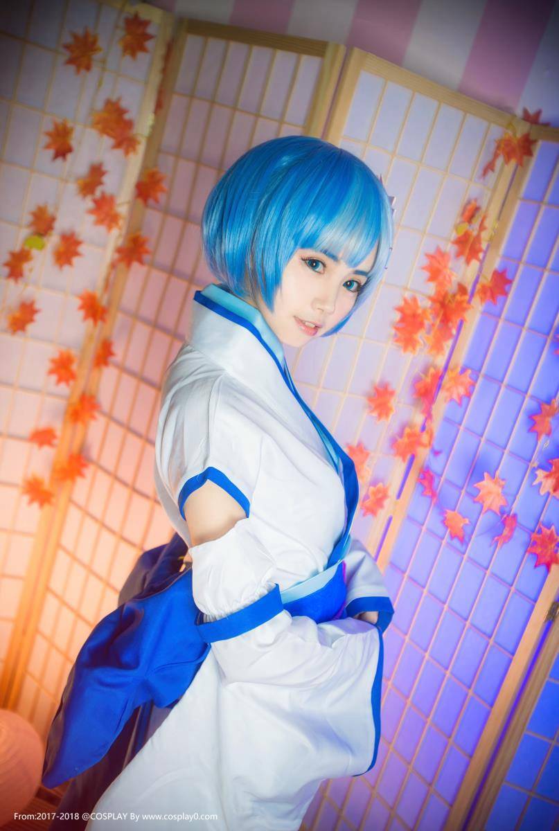 甜美可爱小萝莉拉姆雷姆幼年Cosplay(图5)