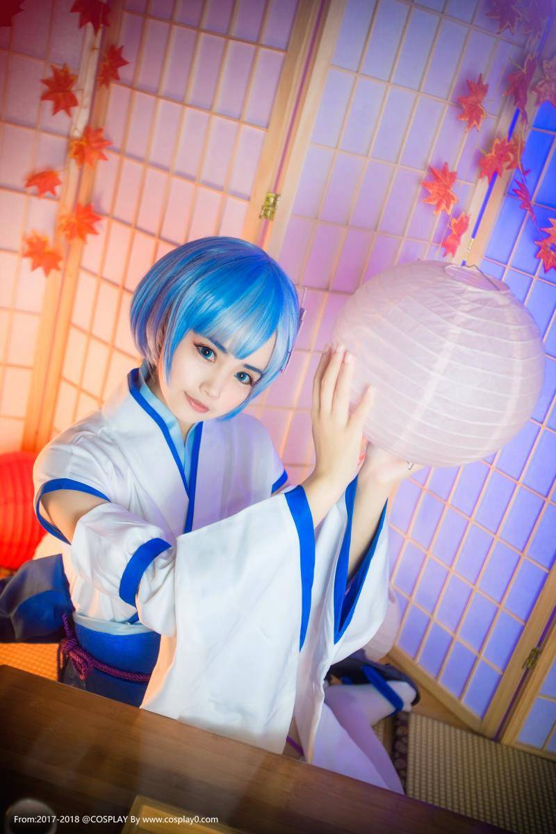 甜美可爱小萝莉拉姆雷姆幼年Cosplay(图3)