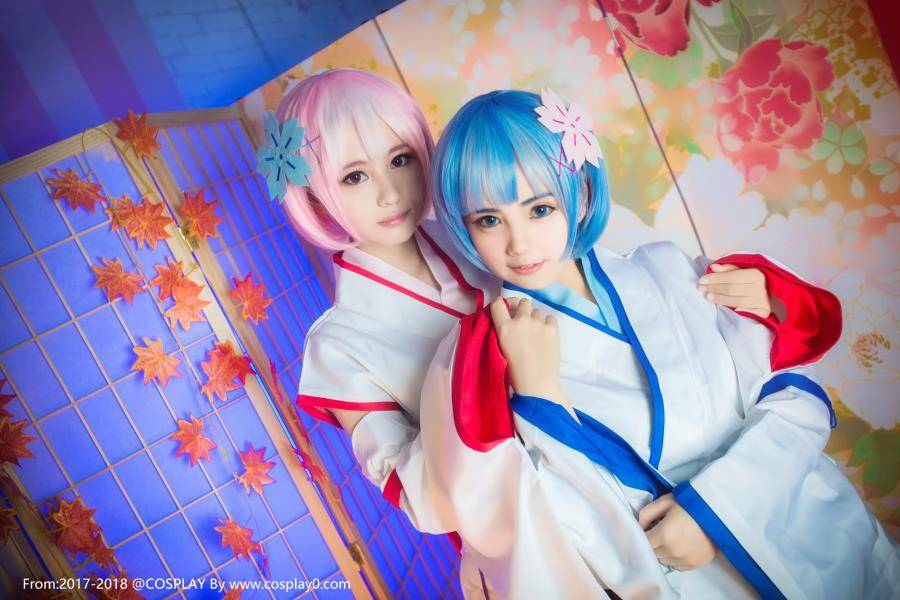 甜美可爱小萝莉拉姆雷姆幼年Cosplay(图9)